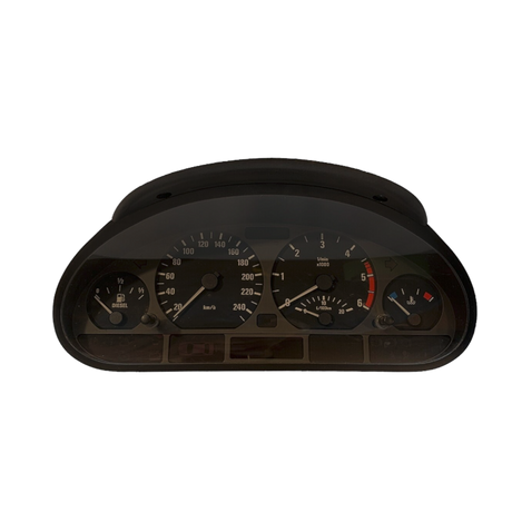 BMW E46 Instrument cluster from Remanx Ltd