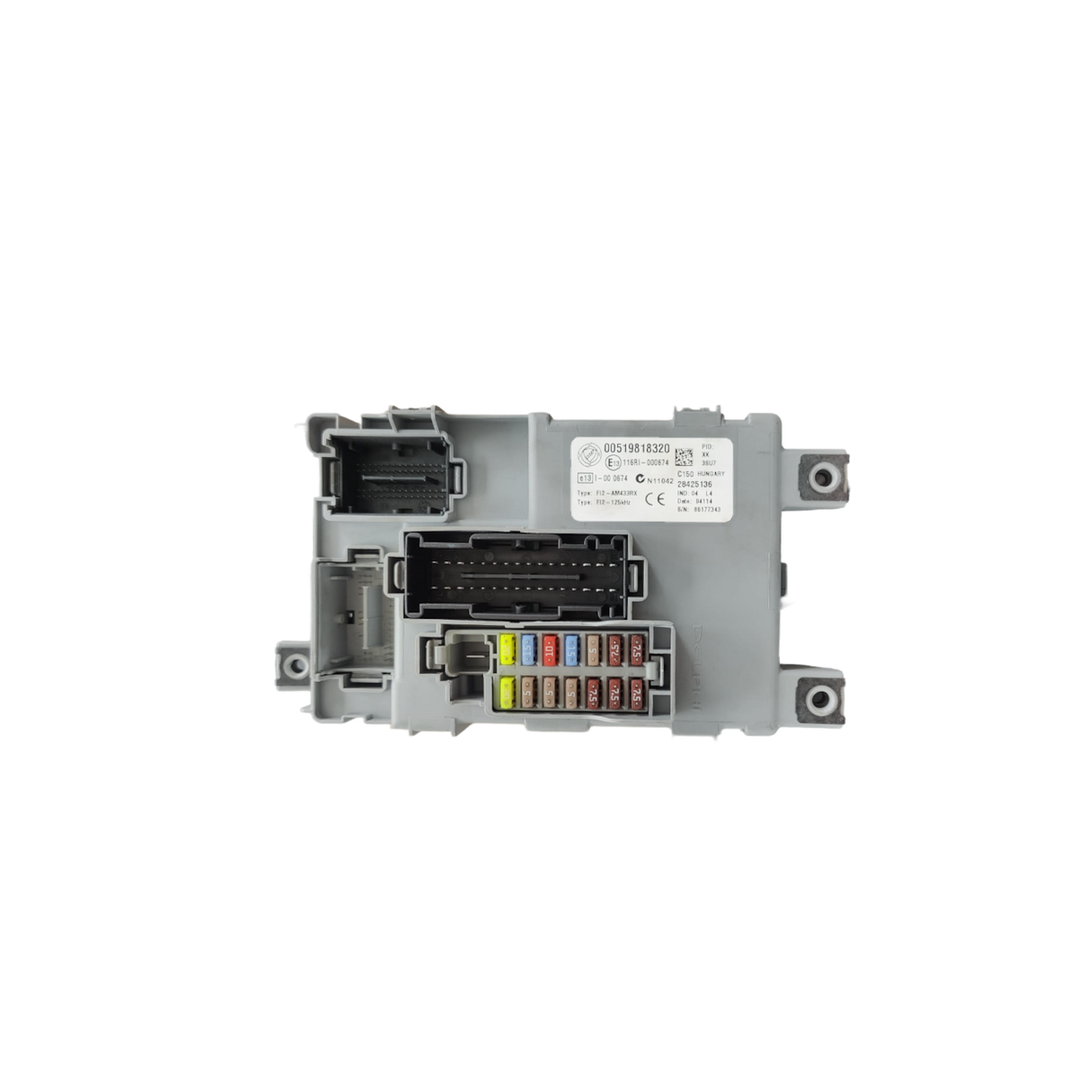 Fiat 500 Body Control Module from Remanx Ltd